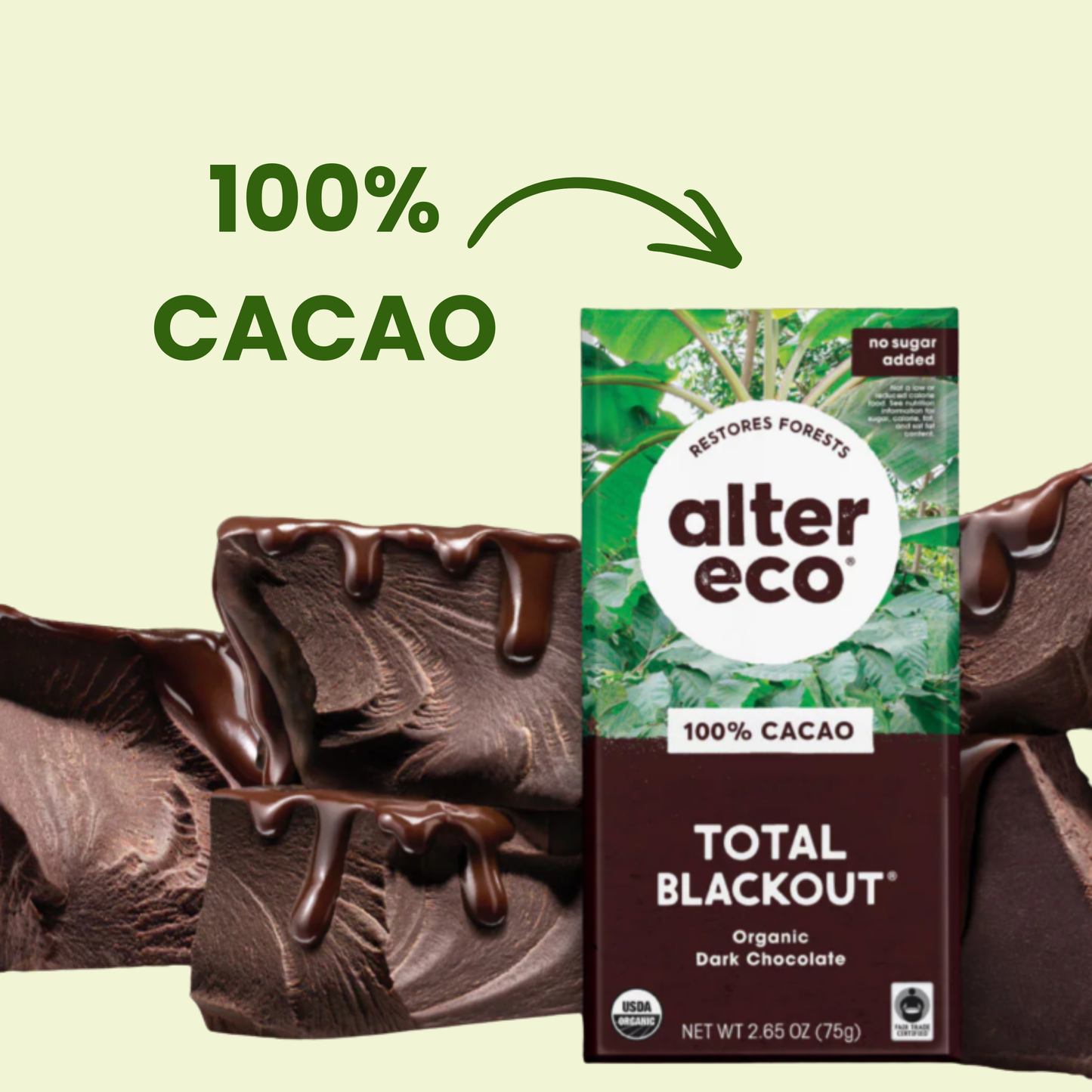 Alter Eco Chocolate Organic Dark Total Blackout