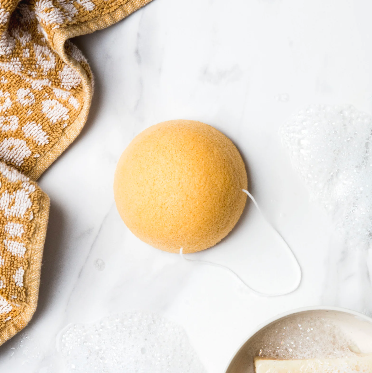 Ever Eco Konjac Facial Sponge Turmeric