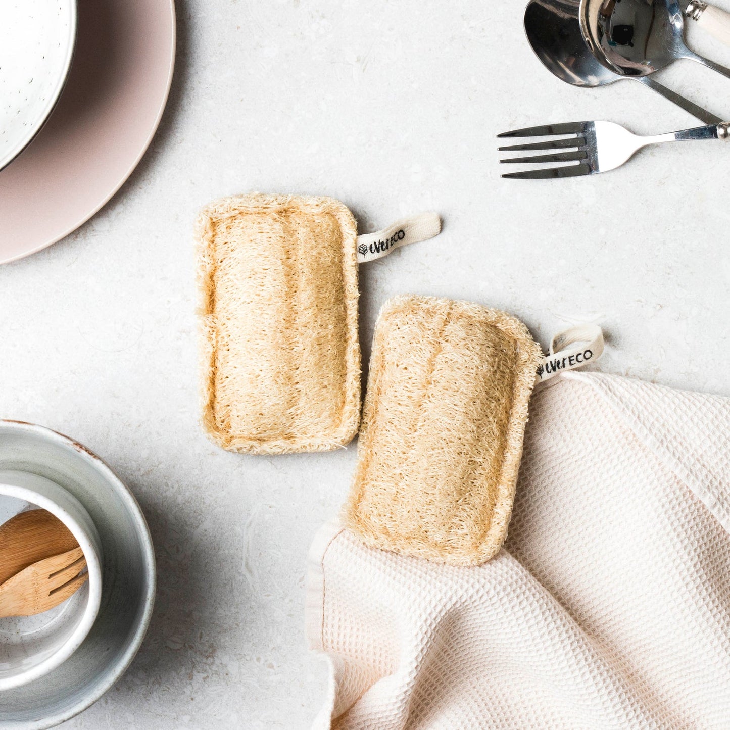 丝瓜络洗碗海绵 2 包