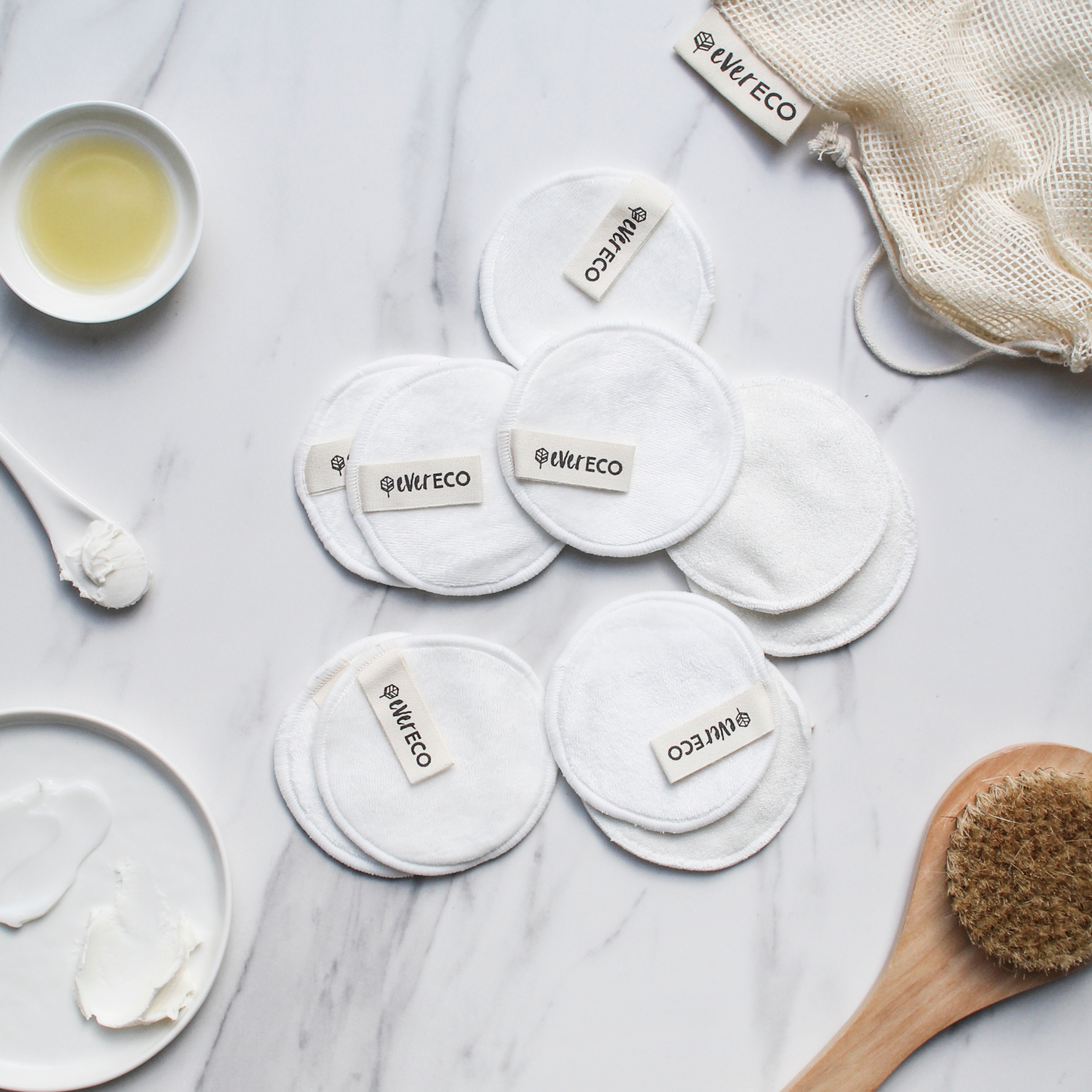 Reusable Bamboo Facial Pads (10PK)