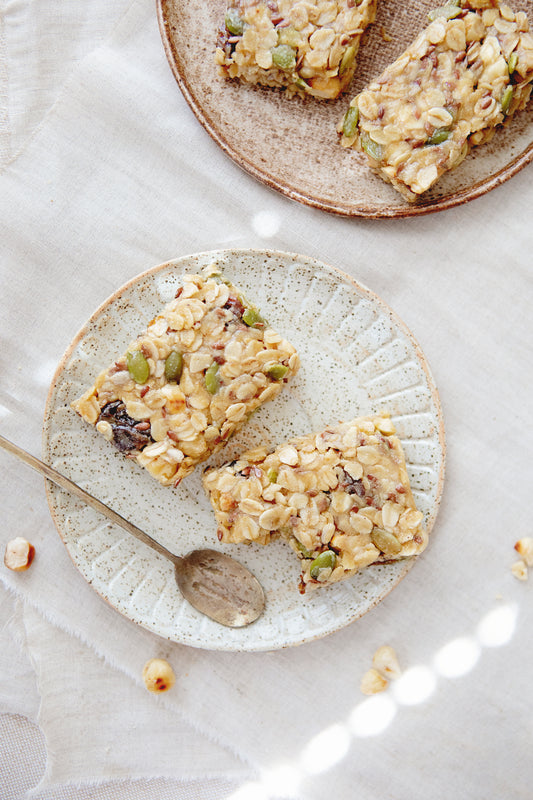 Hazelnut Muesli Slice