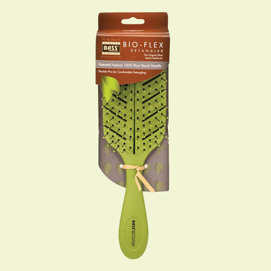 Bass Bio-Flex Detangler Hair Brush Green