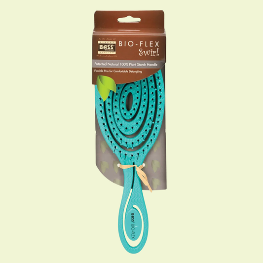 Bass Bio-Flex Detangler Hair Brush Teal
