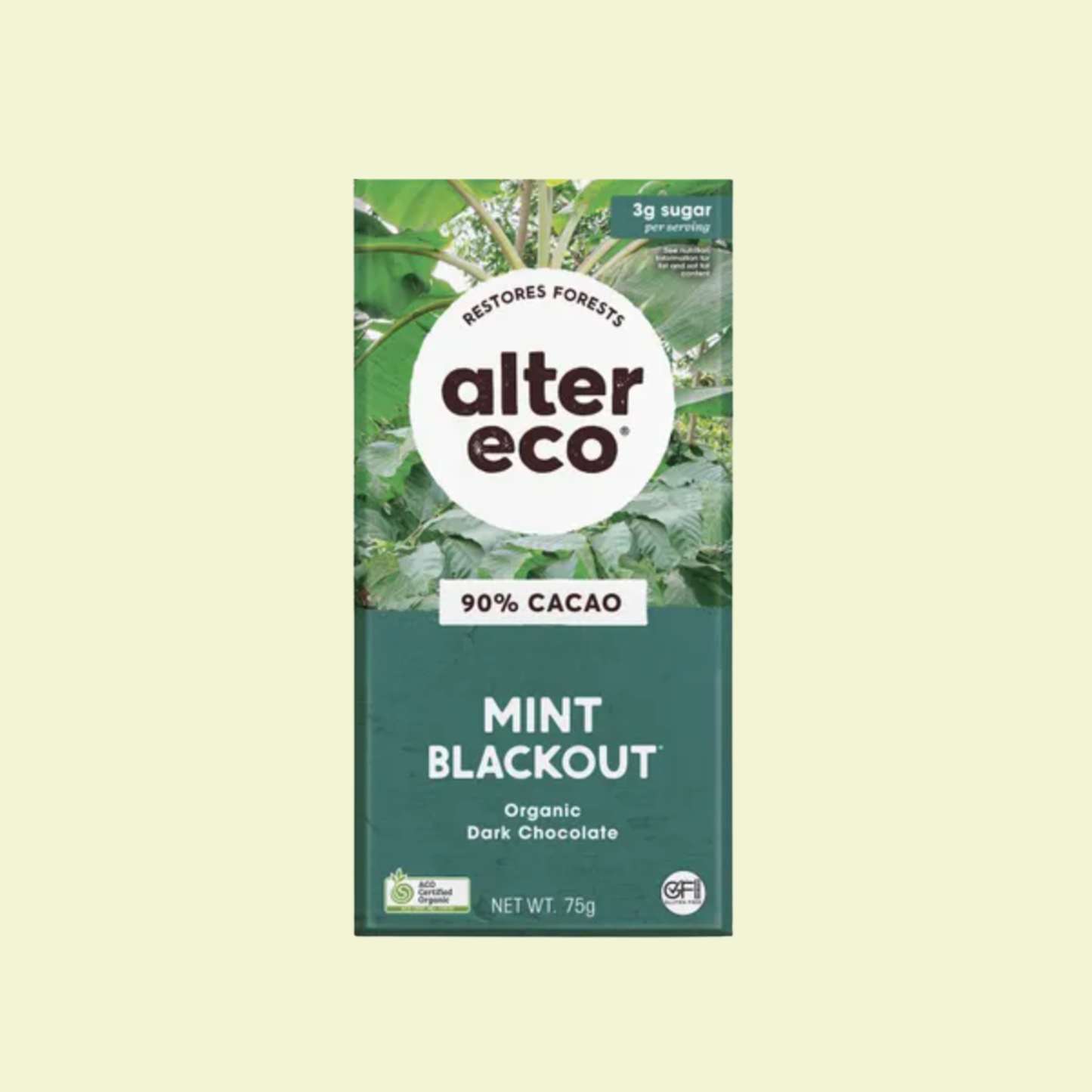 Chocolate Organic Dark Mint Blackout