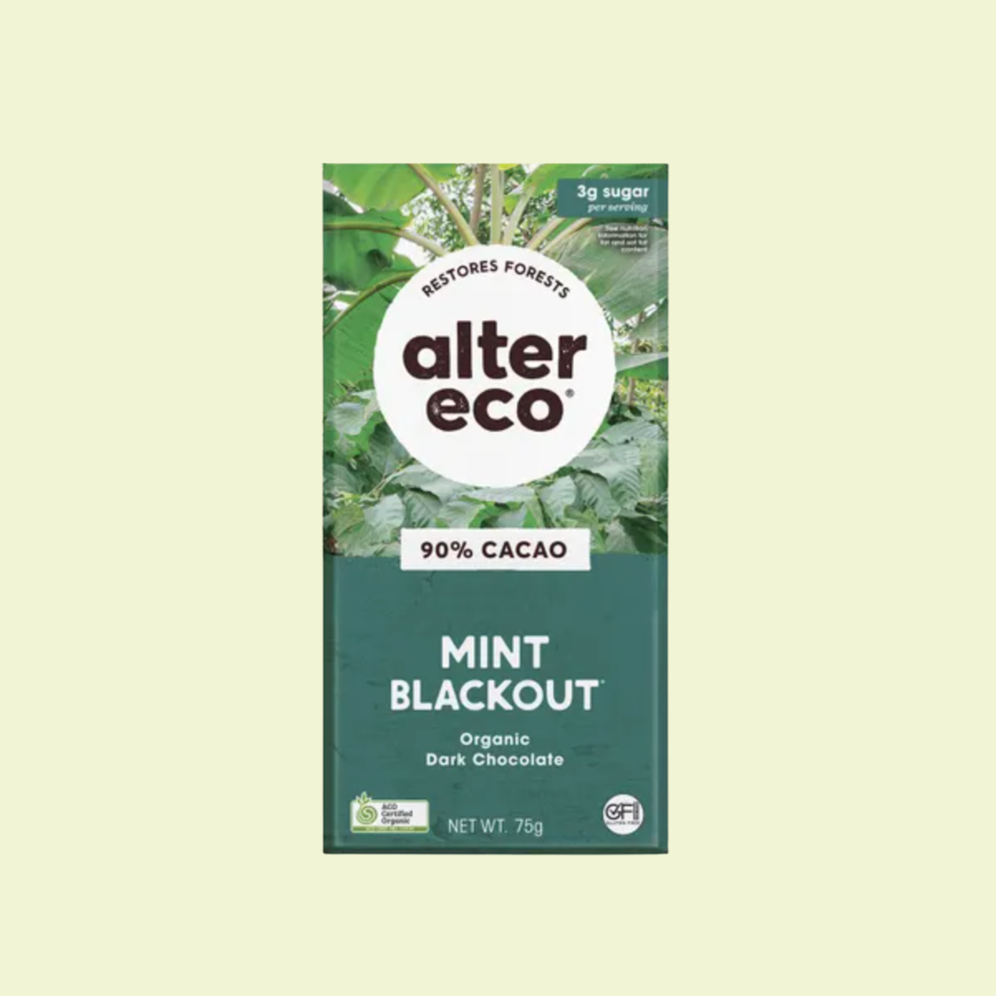 Chocolate Organic Dark Mint Blackout