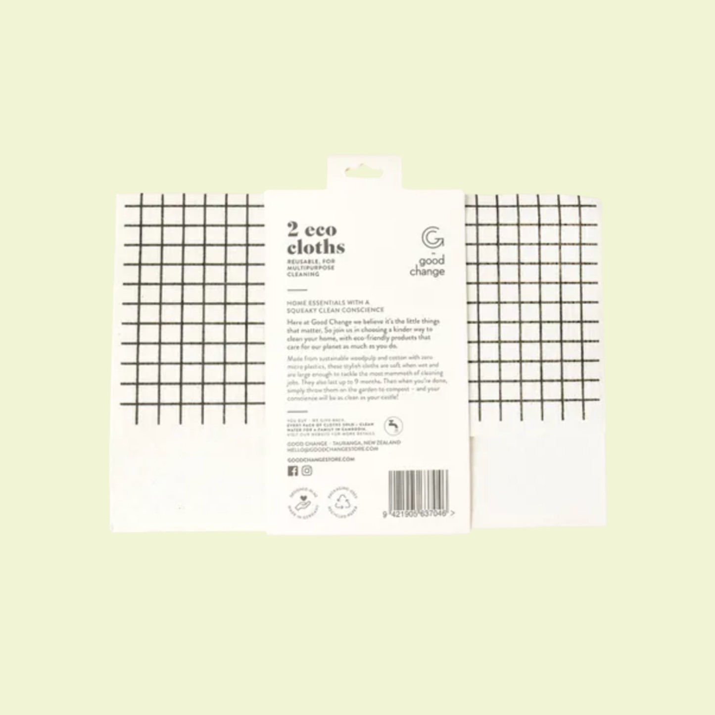 Eco Cloth Large 2pk