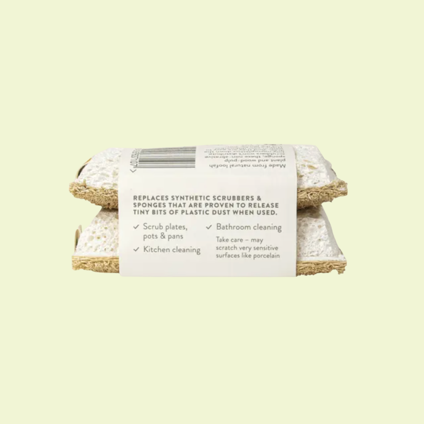 Eco Scrubs. Compostable Multipurpose Cleaning Pads 2pk