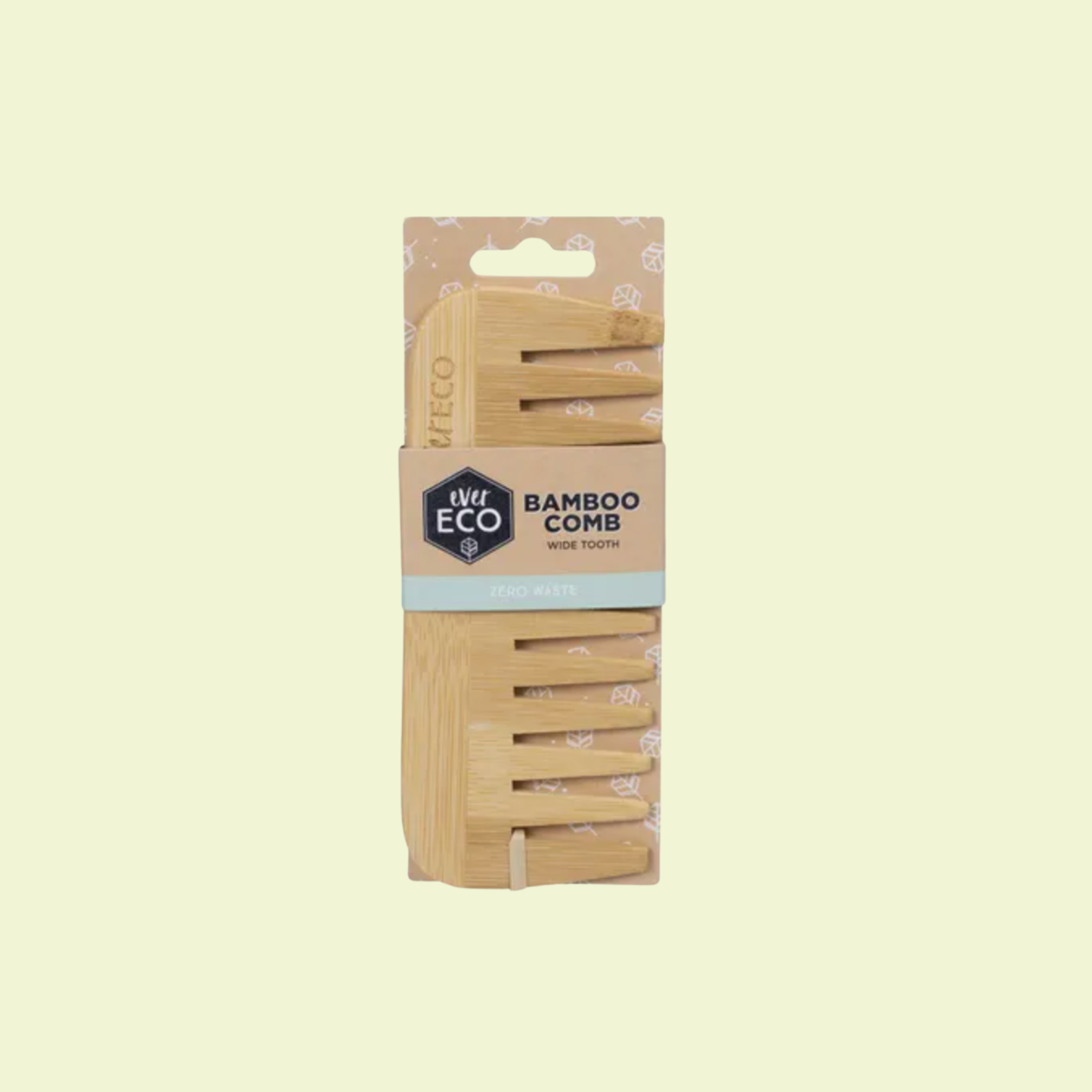Ever Eco Bamboo Comb Wide Tooth