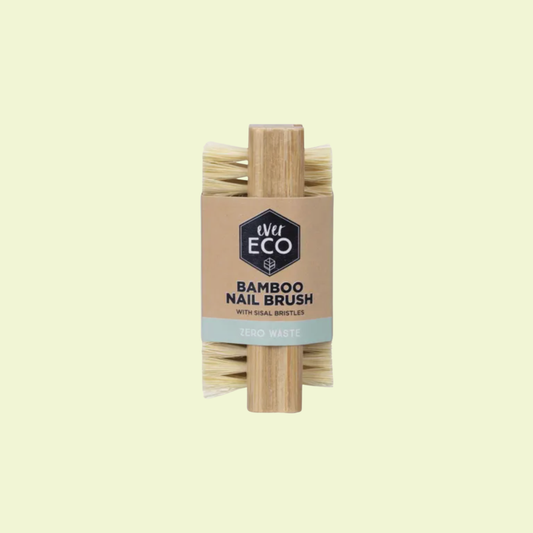 Ever Eco Bamboo Nail Brush Sisal Bristles