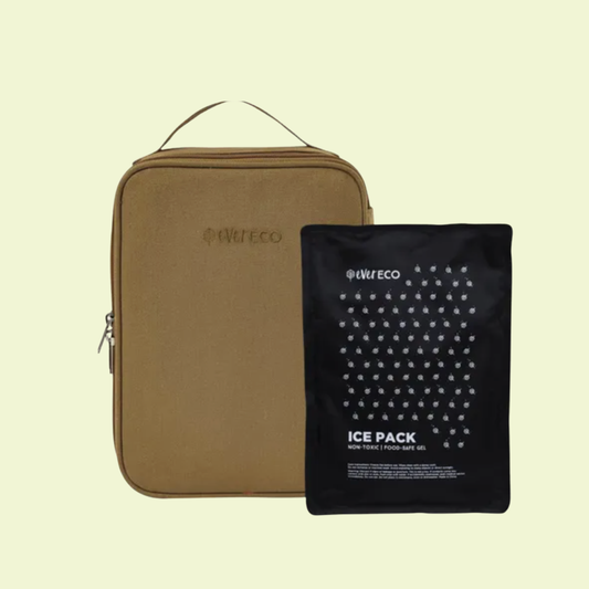 Ever Eco Insulated Lunch Bag with Ice Pack Husk
