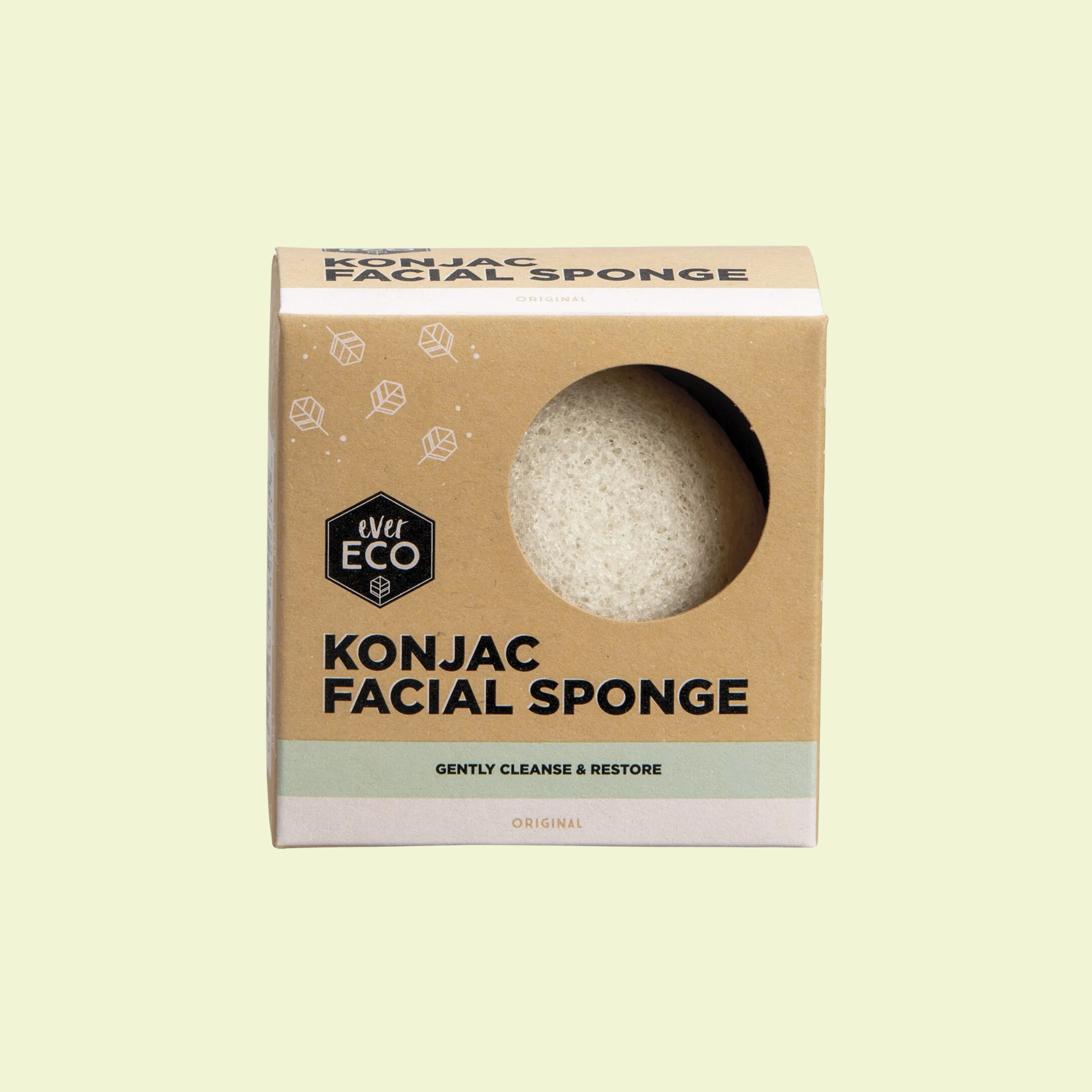 Ever Eco Konjac Facial Sponge Original