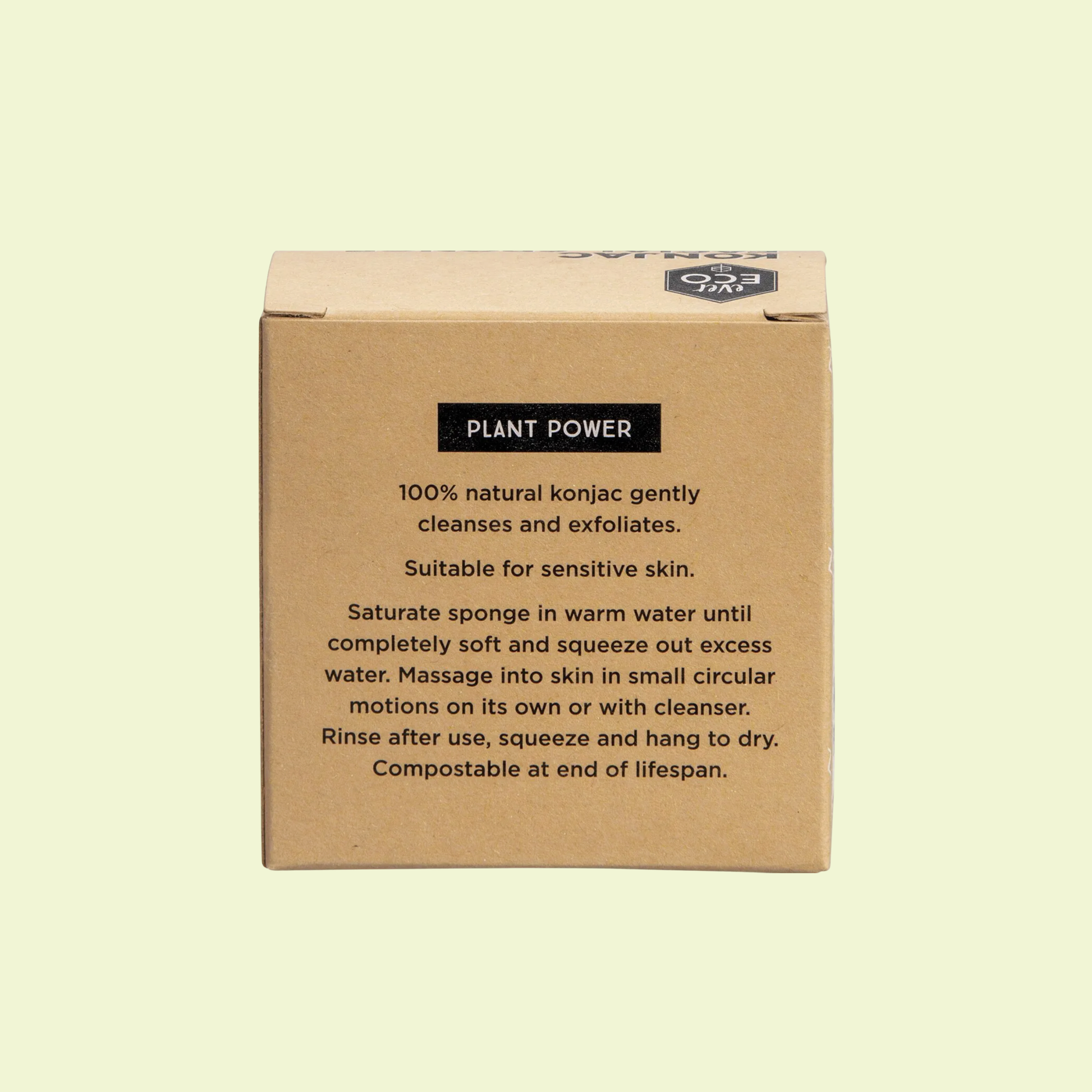 Ever Eco Konjac Facial Sponge Original