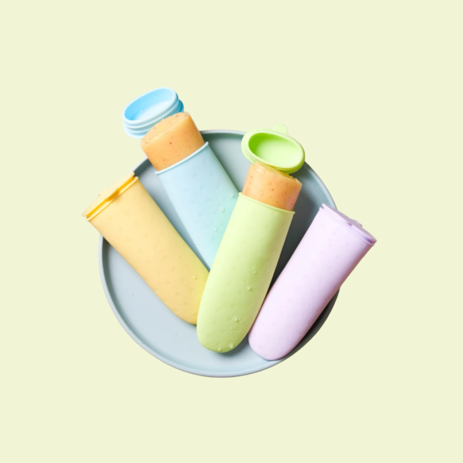 Ever Eco Silicone Popsicle Moulds 4pk