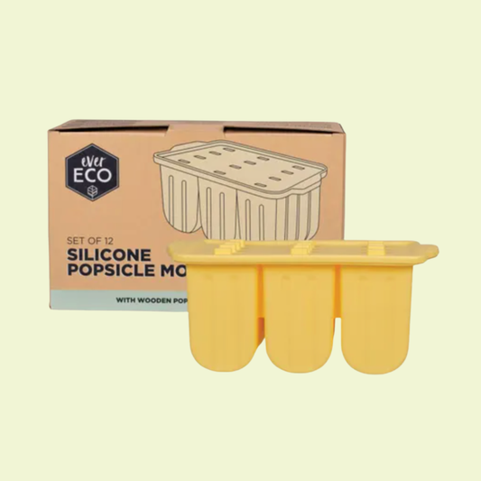Ever Eco Silicone Popsicle Moulds Tray of 12