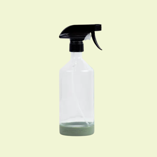 Good Change Store Glass Bottle with Spray Trigger Nude