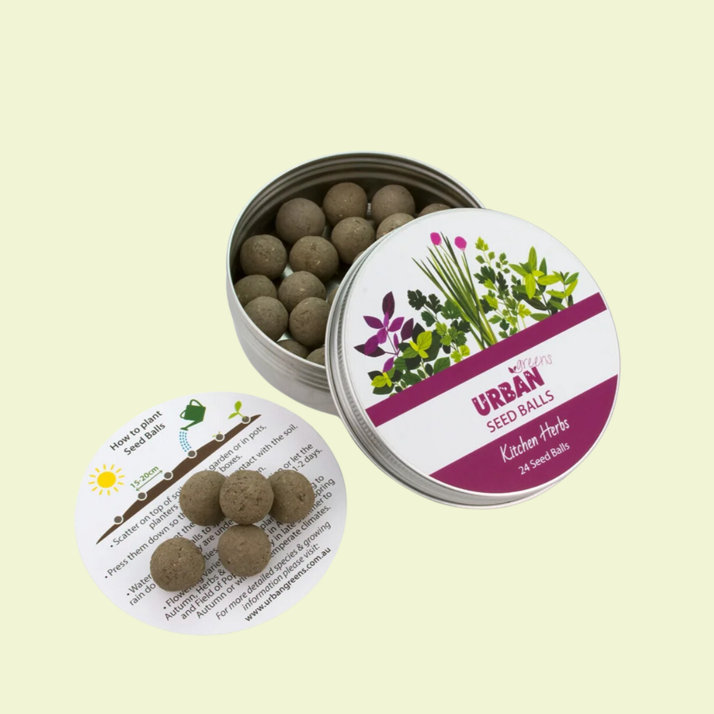 SEED BALLS - Kitchen Herbs