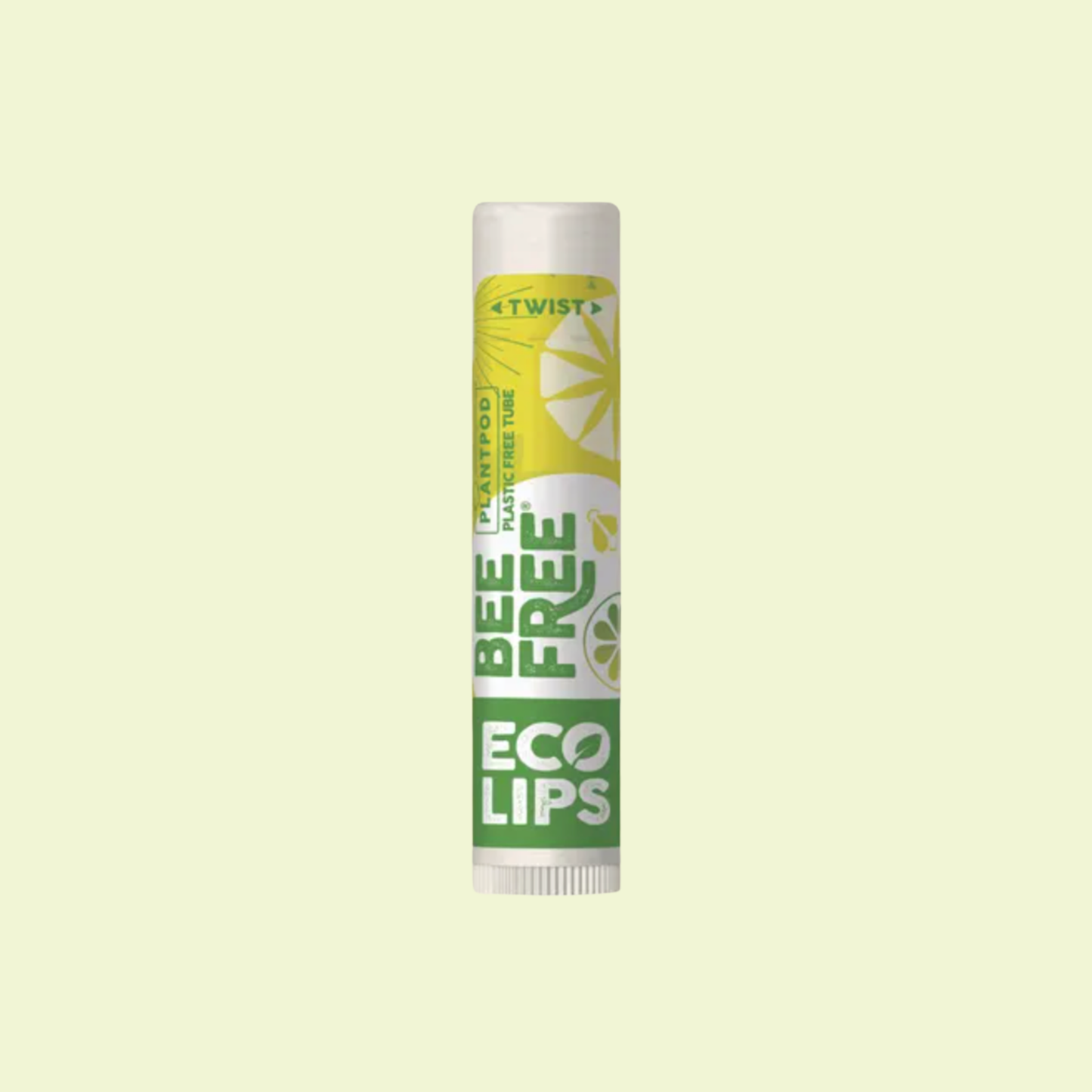 Lip Balm Display Bee Free Lemon-Lime 4.25g