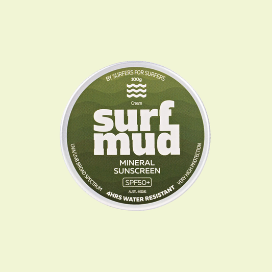 Surf Mud Mineral Sunscreen SPF50+ 100g Tin