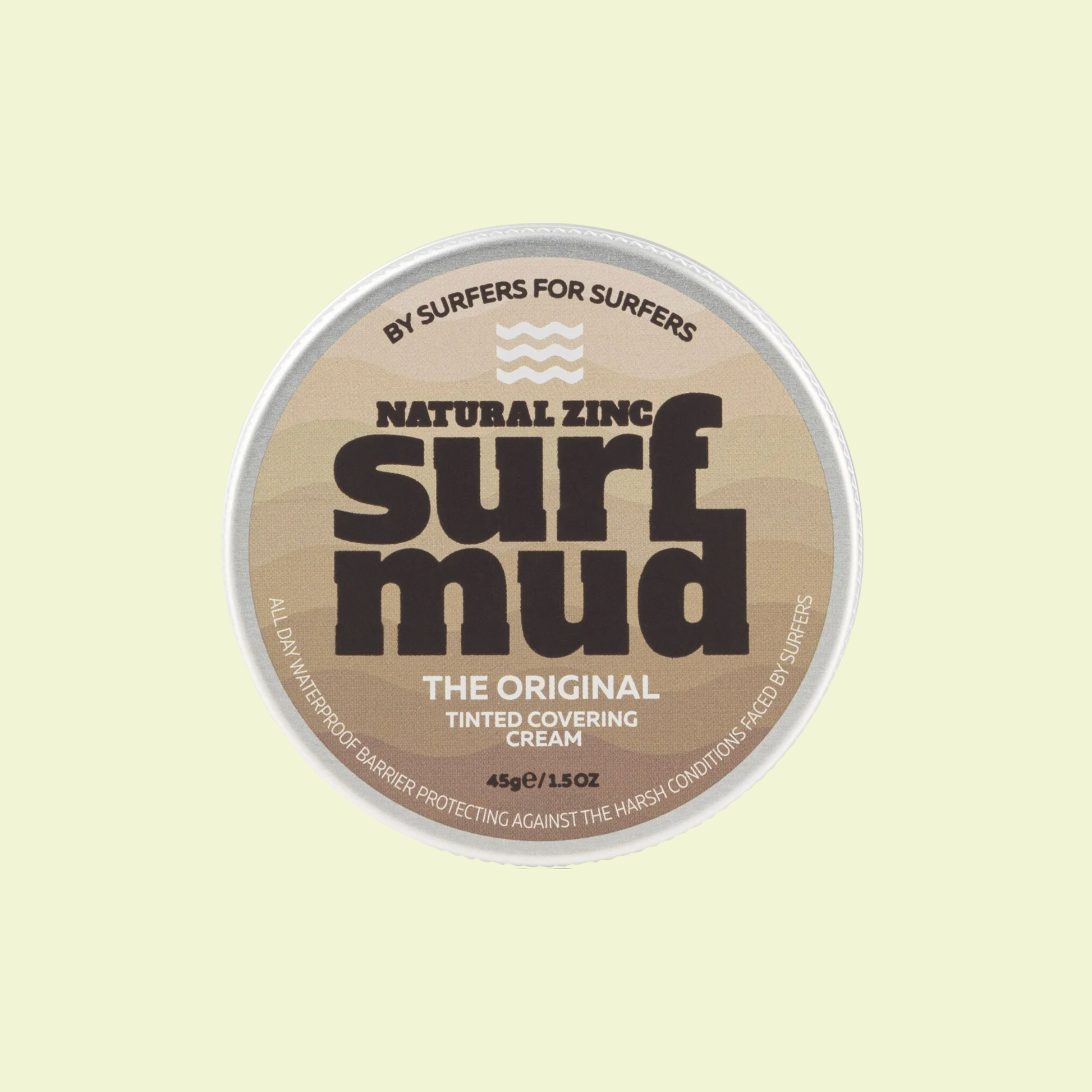 Surf Mud Natural Zinc Tinted Covering Cream 45g Tin