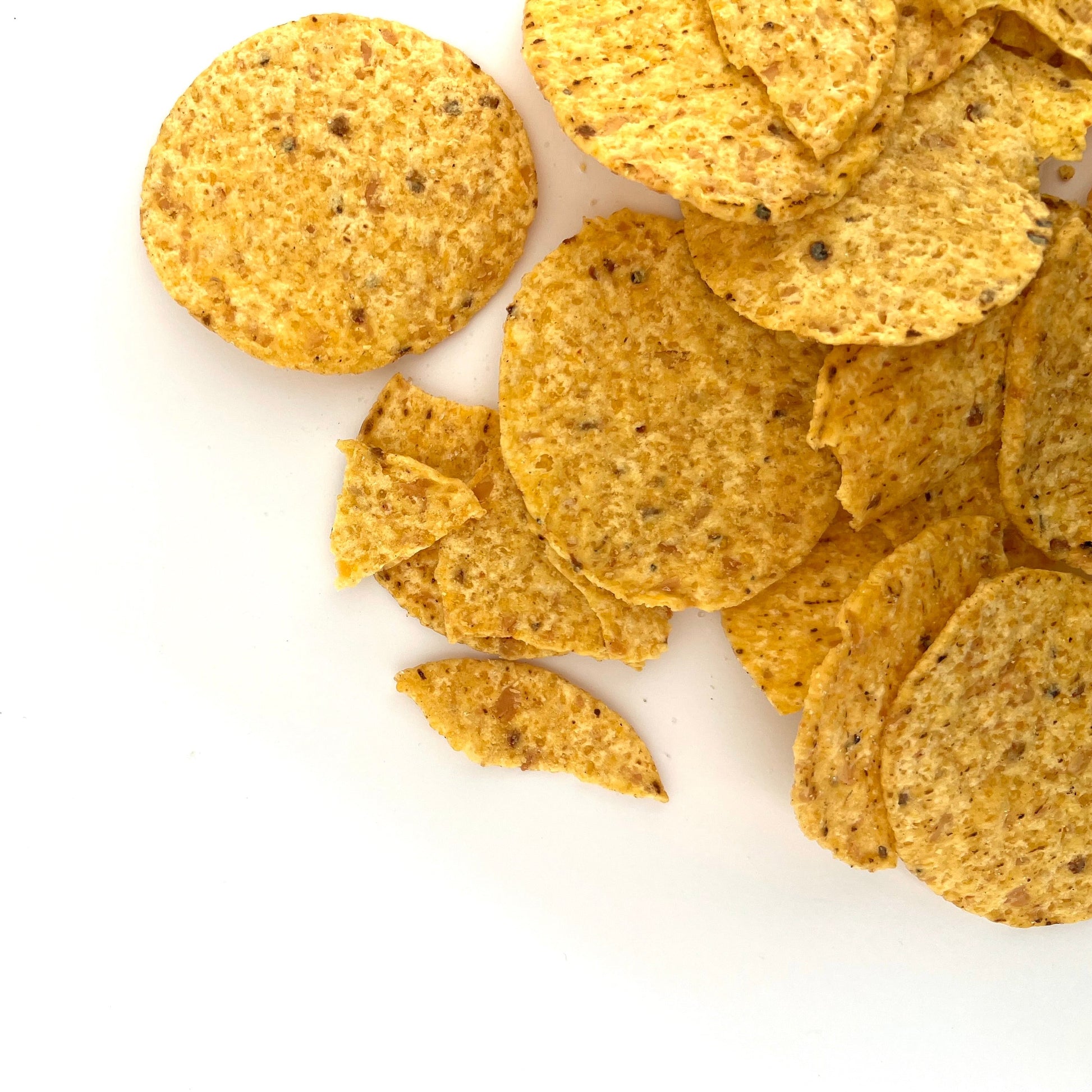 Organic corn chips