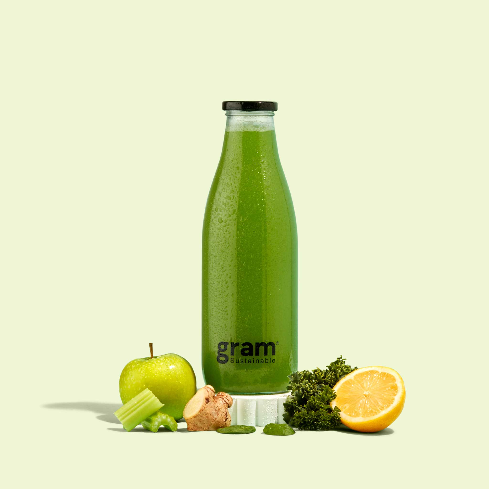 Pure Greens Juice Organic Cold pressed Australian In a new bottle 330ml