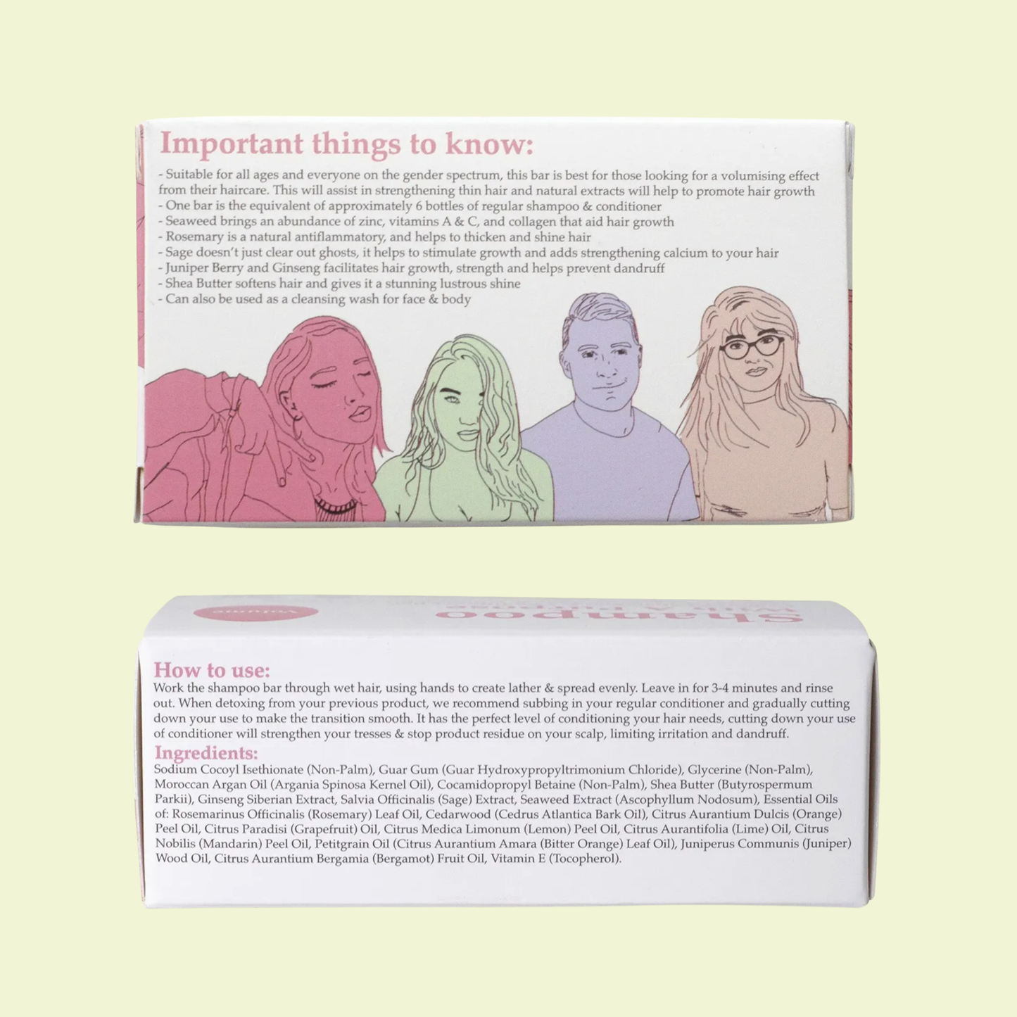 Shampoo With A Purpose Shampoo & Conditioner Bar Volume 135g