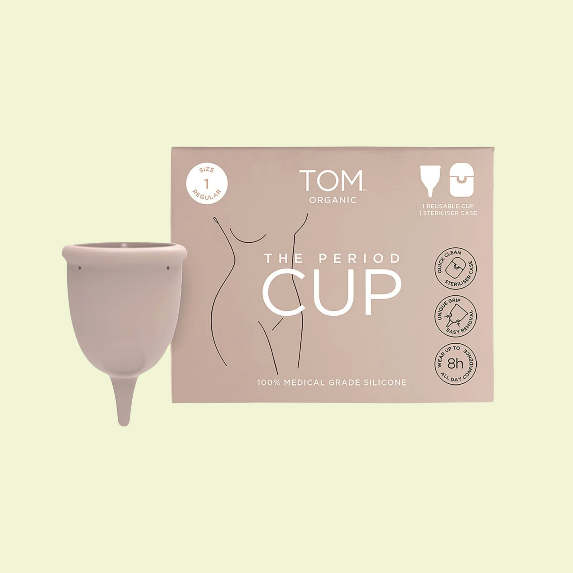 TOM Organic The Period Cup – Size 1 Regular