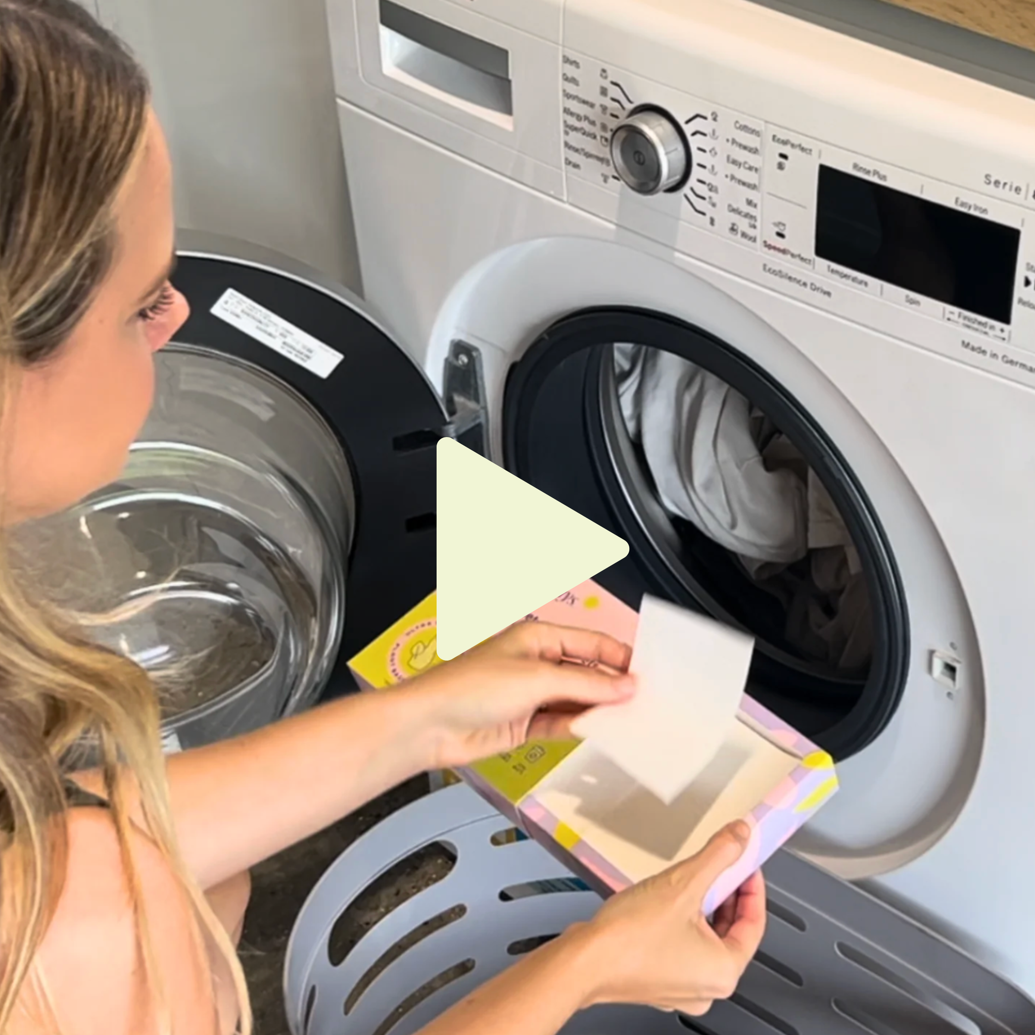Cleaner Days Laundry Detergent Sheets Fragrance Free 60pcs
